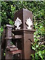 Gatepost on Colleton Crescent