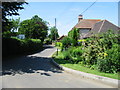 The road through Swingfield Street