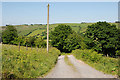 Track towards Cae-mawr