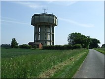 TL9669 : Water tower by Keith Evans