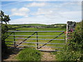 View towards Great Carvedras Farm