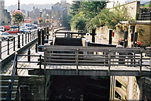 SE0623 : Tuel Lane Deep Lock No. 3/4, Rochdale Canal, Sowerby Bridge by Dr Neil Clifton