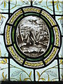 Detail from Window in All Saints Church Harbridge