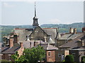 NY9363 : Rooftops south of Hexham Community Church by Mike Quinn