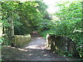 Footbridge over Halgut Burn