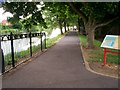 Boulevard  alongside the River Bann, Portadown