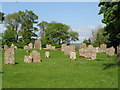 The graveyard of Whitfield Church