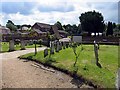 View to road from St Margaret, Catton, Norfolk