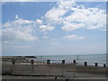 A deserted beach on a glorious summer