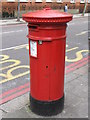 TQ2578 : "Anonymous" (Victorian) postbox, Warwick Road, SW5 by Mike Quinn