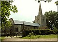 St. Mary; the parish church of Polstead