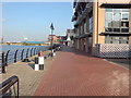 Walkway Beside Number 2 Basin, Chatham Maritime