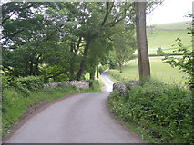 SO3996 : Lane on the Shropshire Way by Row17