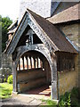 Church porch, Himbleton