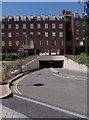 Entrance to Broadwalk House Car Park, Exeter