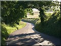 Totnes Road approaching Glazegate Cross