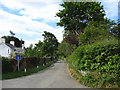 The lane leading to Rhuddgaer Farm