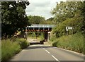TQ8293 : Railway bridge over Church Road, near Hockley church by Robert Edwards
