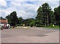 View from church car park