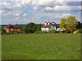 Common and houses, Cookham Dean