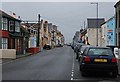 Borth main street looking north