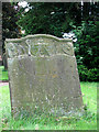 All Saints Church - C18 headstone