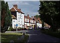 The pub and cottages at Paglesham Churchend