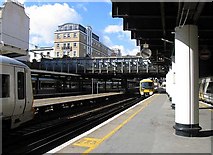 TQ2878 : Victoria Station Platforms 5 & 6 by John Salmon