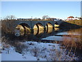 The Bridge of Don on a Snowy Day