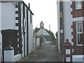 Christ the King at the back of Malltraeth High Street