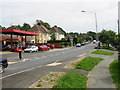 View along the Canterbury Road, Hawkinge