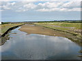 Afon Cefni from Pont Malltraeth bridge