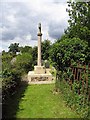 TM1698 : War Memorial, Wreningham, Norfolk by John Salmon