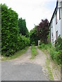 Footpath running NE along the side of Little Foxholt