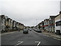 Looking southwards down Baffins Road