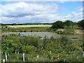 Flooded quarry