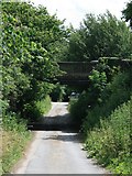 TQ1850 : Boxhill Road railway bridge by Hugh Craddock