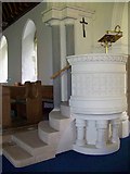 ST9917 : Pulpit, Church of St Mary the Virgin, Sixpenny Handley by Maigheach-gheal