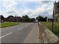 Road past St Mary, Feltwell, Norfolk