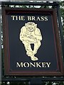 Sign for the Brass Monkey