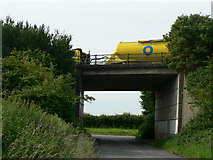 SS9769 : Bridge over Frampton Lane on the Llantwit Major bypass by Mick Lobb