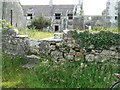 Stone stile and outbuildings, Great Frampton.