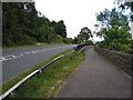 A6013 (Ashopton Road)- Approaching Ladybower Reservoir dam wall entrance