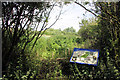 Cornard Mere information board