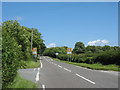 Crossroads on the A 4080 on the western outskirts of Brynsiencyn