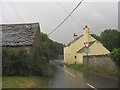 Plas Cefn Farm and the junction with the A 4080