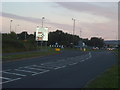 Approach to Crumbles Roundabout, Eastbourne