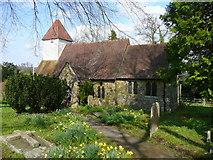 TQ5139 : St. Martin of Tours church, Ashurst, Kent by Jonathan Billinger