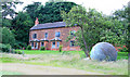 Front of Old House at Hopwell Hall Farm