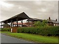 Timber structure barns